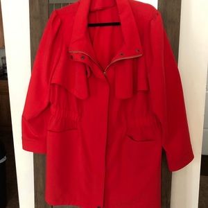 Bright Red Light Jacket